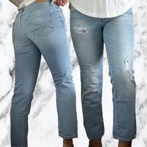 3 for $15 Aeropostale Light Blue Bayla Skinny Crop Jeans